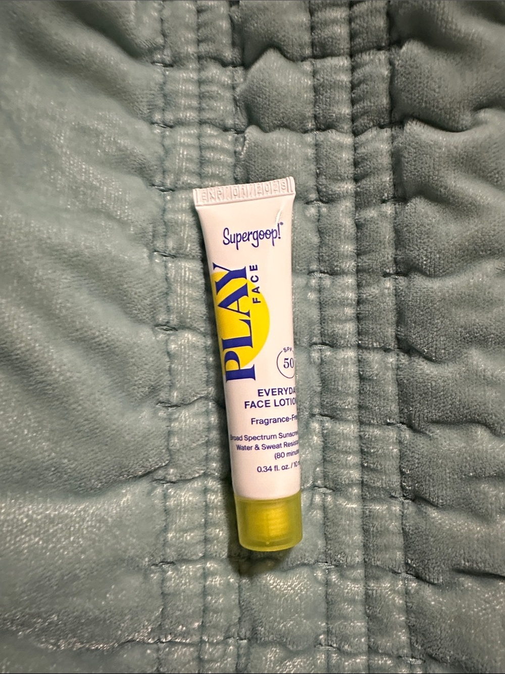 4/$15 Supergoop! Play everyday face lotion